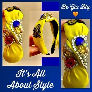 Super Elegant Embellished Headband to Enhance your Casual or Night Our Hair look